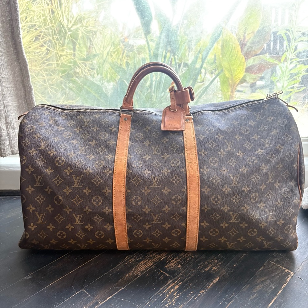 Louis Vuitton Monogram Keepall 60 Travel Bag - Picture 3 of 16